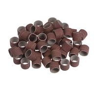 QUARKZMAN 50uds Lijado Tambores 1/2 Pulgadas Mini Lijado Mangas 180 Grano Lijado Bandas para Tambor Lijadora Giratoria Herramientas