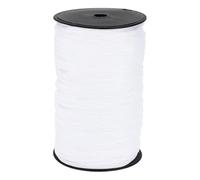 QUARKZMAN 5mm Cuerda de Polipropileno Trenzada, 100M Cuerda Persiana Enrollable, Cordón Exterior para Tendedero, Camping, Senderismo y Actividades al Aire Libre, Blanco
