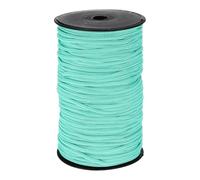 QUARKZMAN 5mm Cuerda de Polipropileno Trenzada, 100M Cuerda Persiana Enrollable, Cordón Exterior para Tendedero, Camping, Senderismo y Actividades al Aire Libre, Azul Claro