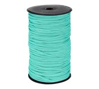 QUARKZMAN 5mm Cuerda de Polipropileno Trenzada, 100M Cuerda Persiana Enrollable, Cordón Exterior para Tendedero, Camping, Senderismo y Actividades al Aire Libre, Azul Verdoso
