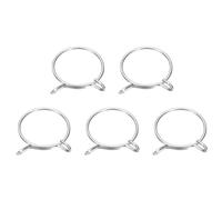 QUARKZMAN 5Pcs Abrazaderas de Manguera de Resorte para Tamaño de 50-56mm Pinzas de Tubería de Agua, Clips de Manguera de Primavera, Metal Sujetador de Tubo de Combustible, Plateado