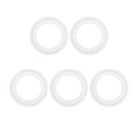 QUARKZMAN 5Pcs Anillo De Silicona O Ring 2.52" Juntas De Silicona | Arandelas De Sellado, Para Abrazadera De 1.77", Para Reparación De Válvulas De Compresor, Tapón De Lavabo, Tapón De Bañera