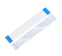 QUARKZMAN 5Pcs Cable Flexible Plano FFC, 15 Pines 1 Mm Paso 100Mm FPC FFC Cable Flexible Plano Para TV LCD Equipo De Audio Para Automóvil Reproductor DVD Laptop (Tipo A)