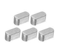 QUARKZMAN 5Pcs Chaveta Plana Con Extremos Redondeados 4 x 4 x 8mm
