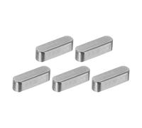 QUARKZMAN 5Pcs Chaveta Plana Con Extremos Redondeados 6 X 6 X 20mm
