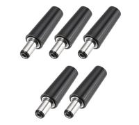 QUARKZMAN 5pcs Conector Adaptador De Corriente DC Macho, 6.3mm x 3.0mm Conector Jack De Corriente DC Adaptador 1.42" para Uso Industrial Cámaras CCTV Fuentes De Alimentación