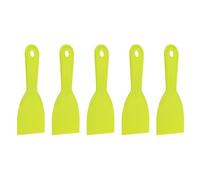 QUARKZMAN 5pcs Espátula De enmasillar 3" Ancho Espátula Amarillo