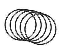 QUARKZMAN 5uds 105,3mm x 100mm x 2,65mm Nitrilo Goma Juntas Tóricas Negro