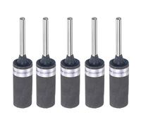 QUARKZMAN 5Uds Rollos de Papel de Lija Abrasivo de Grano 1000, Mangos de 3 mm, Mangas de Tambor de Lijado, Cabezales de Rectificado Cilíndricos para Carpintería, Pulido de Metal