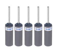 QUARKZMAN 5Uds Rollos de Papel de Lija Abrasivo de Grano 1500, Vástago de 2.35 mm, Mangas de Tambor de Lijado, Cabezal de Rectificado para Carpintería, Vidrio Y Pulido de Metales