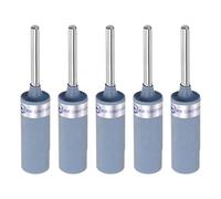 QUARKZMAN 5Uds Rollos de Papel de Lija Abrasivo de Grano 5000, Mangos de 3 mm, Mangas de Tambor de Lijado, Cabezales de Rectificado Cilíndricos para Carpintería, Pulido de Metal