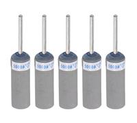 QUARKZMAN 5Uds Rollos de Papel de Lija Abrasivo de Grano 5000, Vástago de 2.35 mm, Mangas de Tambor de Lijado, Cabezal de Rectificado para Carpintería, Vidrio Y Pulido de Metales