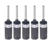 QUARKZMAN 5Uds Rollos de Papel de Lija Abrasivo de Grano 800 Mangas de Tambor de Lijado con Vástago de 3 mm Cabezales de Rectificado Cilíndricos para Carpintería Pulido de Metal