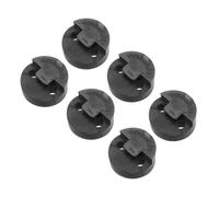 QUARKZMAN 6 Pack 4/4 Sordina Para Violín Sordina Para Práctica De Violín Sordina De Goma Para Silencio Juego De Sordinas Para Práctica, Estilo Redondo Rojo Para Violín 4/4 Control Volumen