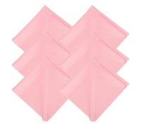 QUARKZMAN 6 Paños De Limpieza De Microfibra para Discos 12" x 12" Toallas Anti-estáticas Sin Pelusa para LP Vinilo Gafas Pantalla TV Laptop Rosa