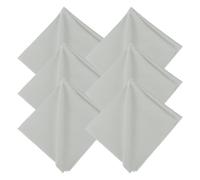 QUARKZMAN 6 Paños Limpieza De Microfibra para Discos, 12" x 12", Toallas Anti-estáticas Sin Pelusa para LP, Vinilo, Gafas, Pantallas De TV, Portátiles, Gris