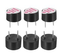QUARKZMAN 6 Pcs Zumbador Activo DC 3V 9x5.5mm Paso De 5mm Zumbador Eléctrico Alarma Piezo Pitido Sonido Continuo Para Circuitos Físicos De Computadora Alarma Seguridad Almacén Casa Tienda