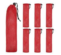 QUARKZMAN 6 Pezzi Custodia Porta Posate In Tasca, Sacca Portatile Per Forchette Cucchiai Bacchette E Accessori Da Cucina Per Casa Viaggi E Escursioni Conservazione Forchetta Cucchiaio