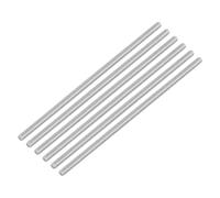 QUARKZMAN 6 Piezas de Varilla Roscada Completa, M4 x 120mm, Varilla Roscada Acero Inoxidable 304, Rosca a la Derecha, Pernos de Barra M4-0.7 para Ensamblaje de Muebles y Maquinaria