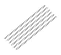 QUARKZMAN 6 Piezas de Varilla Roscada Completa, M4 x 150mm, Varilla Roscada Acero Inoxidable 304, Rosca a la Derecha, Pernos de Barra M4-0.7 para Ensamblaje de Muebles y Maquinaria