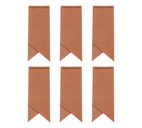 QUARKZMAN 6 Segnalibri InClassici Con Cucitura Per Lettura Ideali Per Appassionati Di Libri Accessori Per Lettori E Scrittori Uomini Donne Insegnanti Colore Cachi