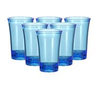 QUARKZMAN 6 Vasos de Chupito de 1.2 Oz Vasos de Chupito para Cócteles Azul