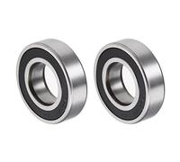 QUARKZMAN 60/22-2RS 22x44x12mm Bolas Rodamientos x 2uds Cromo Acero para Máquinas y Herramientas, [Doble Sellado]