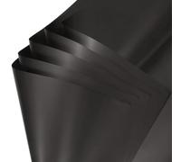 QUARKZMAN 60 Hojas De Papel Para Envolver Flores 21.5" X 21.5" Papel Para Arreglos Florales Impermeable Suministros Para Floristería Para Regalos De Boda Fiestas Manualidades DIY Negro