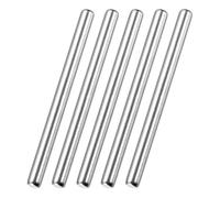 QUARKZMAN 60 Unidades De Pines De Eje para RC 3x20mm Pines De Tuerca Hexagonal De Buje De Rueda De Acero para Repuesto De Modelos De Coche Camión Barco Helicóptero DIY Color Plateado