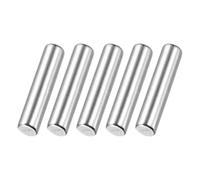 QUARKZMAN 60 Unidades Pasador De Eje para RC 2.5x5mm Pasador De Tuerca Hexagonal De Acero para Repuesto De Coche Camión Barco Helicóptero Modelo RC Pieza Plateada
