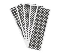 QUARKZMAN 600 Pcs de Marcadores de Escáner 3D de 3mm para Escáner 3D, Puntos de Referencia de Marcadores de Puntos de Seguimiento 3D, Objetivo 3D, Marcadores de Reflexión Difusa