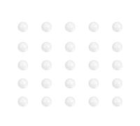 QUARKZMAN 60uds Zirconia Cerámica Bolas 2mm Diámetro G10 ZrO2 Bola para Rodamientos, Blanco