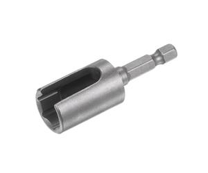 QUARKZMAN 65mm de Largo 13mm Tuerca Hexagonal Zócalo Ranurado Adaptador de Puntas de Extensión Cr-V