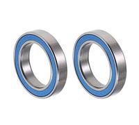 QUARKZMAN 6803-2RS 17x26x5mm Bolas Rodamientos x 2uds Cromo Acero para Máquinas y Herramientas, [Doble Sellado, ABEC3]