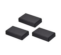 QUARKZMAN 69x42x17.5mm Electrónica Empalme Caja Plástico Sellado 3uds Caja Estuche para Eléctrico Proyecto, Negro