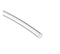 QUARKZMAN 6mm x 8mm 6.6 Pies Transparente Vinilo Tubo x 1uds Plástico Flexible Manguera Tubo para Industrial Agricultural Ingeniería, [PVC]