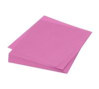 QUARKZMAN 75 Hojas de Papel de Origami, Papel Plegable Cuadrado Doble Cara 6x6" (15x15cm) 70 g/m² para Proyectos de Arte y Manualidades, Principiantes, Decoración de Regalos, Rojo Rosa