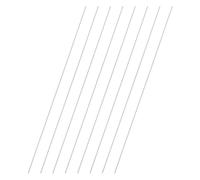 QUARKZMAN 8 Pcs Varilla Redonda De Acero 1mm Diámetro Barra De Acero Rápido Para Torno 200mm Largo Para Eje Engranaje Taladro Torno Máquina Torneado Clavija Cilíndrica