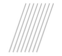 QUARKZMAN 8 Pcs Varilla Redonda De Acero De 2.8mm De Diámetro Barra De Acero Rápido Para Torno Herramienta De 150mm De Largo Para Eje Engranaje Taladro Tornos Máquina De Perforación Torneado