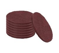 QUARKZMAN 8 Pezzi Dischi Lucidatura E Pulizia, 5 Pollici Grana 600 Dischi Per Trapano A Spazzola Con Attacco A Strappo Per Pulizia Domestica E Automobilistica