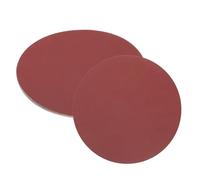 QUARKZMAN 8 Piezas De Discos De Lija PSA De 250 mm, Lija De Óxido De Aluminio Autoadhesiva De 320 Granos, Papeles De Lijadora Redondos Sin Agujeros Para Uso En Seco/Húmedo