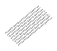 QUARKZMAN 8 Piezas de Varilla Roscada Completa, M3 x 100mm, Varilla Roscada Acero Inoxidable 304, Varillas Roscadas de Mano Derecha con Paso Rosca M3-0.5 para Montaje de Muebles y Maquinaria