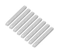 QUARKZMAN 8 Piezas de Varilla Roscada Completa, M4 x 30mm, Varilla Roscada Acero Inoxidable 304, Rosca a la Derecha, Pernos de Barra M4-0.7 para Ensamblaje de Muebles y Maquinaria