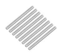 QUARKZMAN 8 Piezas de Varilla Roscada Completa, M4 x 50mm, Varilla Roscada Acero Inoxidable 304, Rosca a la Derecha, Pernos de Barra M4-0.7 para Ensamblaje de Muebles y Maquinaria