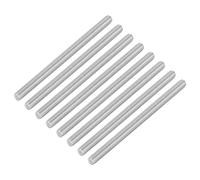 QUARKZMAN 8 Piezas de Varilla Roscada Completa, M6 x 90mm, Acero Inoxidable 304, Rosca a la Derecha, Pernos de Barra M6-1 para Ensamblaje de Muebles y Maquinaria