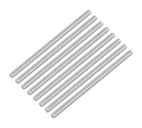 QUARKZMAN 8 Piezas de Varilla Roscada Roscada Completa, M4 x 80mm, Varilla Roscada Acero Inoxidable 304, Rosca de Mano Derecha, Varillas de Barra M4-0.7 para Montaje de Muebles y Maquinaria