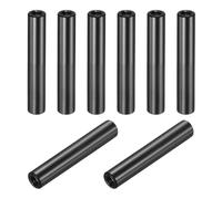 QUARKZMAN 8 Piezas Separadores De Columna Redondos De Aluminio M3x30mm, Espaciadores Roscados Hembra Para Piezas De Multirrotor RC, DIY Y Quadcopter FPV (Negro)