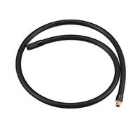 QUARKZMAN 80cm Coche Roscado Neumático Inflador Extensión Manguera Mandril Adaptador Bomba