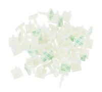 QUARKZMAN 88 Piezas Espaciador Adhesivo para PCB, Separadores Aislantes de Nylon Adhesivos, Altura de Soporte 0.43", se Adapta a Agujero de PCB de 3mm a 3.2mm, Blanco
