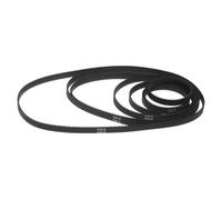 QUARKZMAN 8Pcs 2GT Correa de Distribución Cerrada de Diferentes Tamaños 110mm 112mm 122mm 158mm 200mm 280mm 300mm 400mm de Longitud, 6mm de Ancho,Para Impresoras 3D